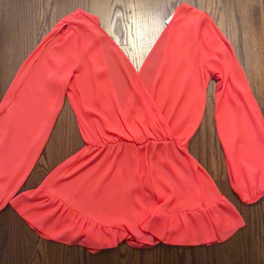 Coral jumper